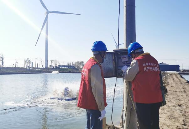 國網射陽供電:用心“護航”沿海養殖業發展