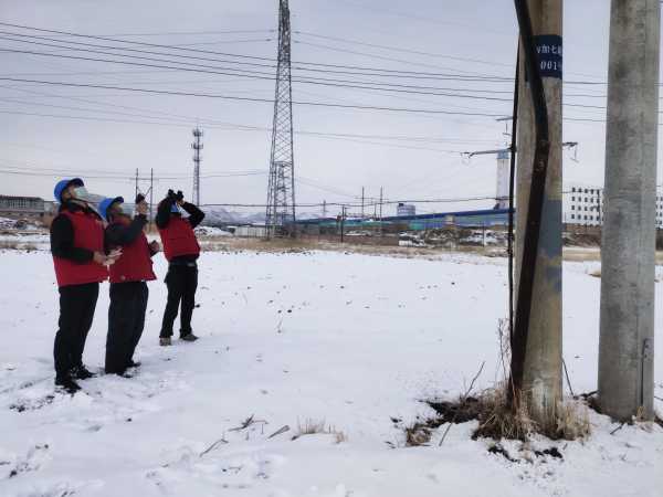 國網青海黃化化隆縣供電公司五月飛雪 電力護航