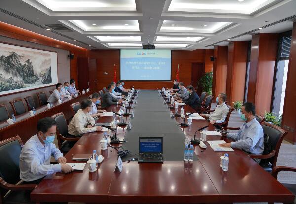 中國能建集團黨委書記、董事長汪建平會見中國大唐黨組書記、董事長陳飛虎一行