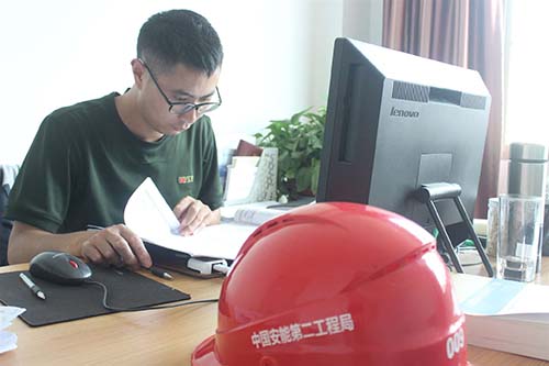 奮斗的人生才精彩——中國安能第二工程局鷹潭水環境項目部員工成長小記