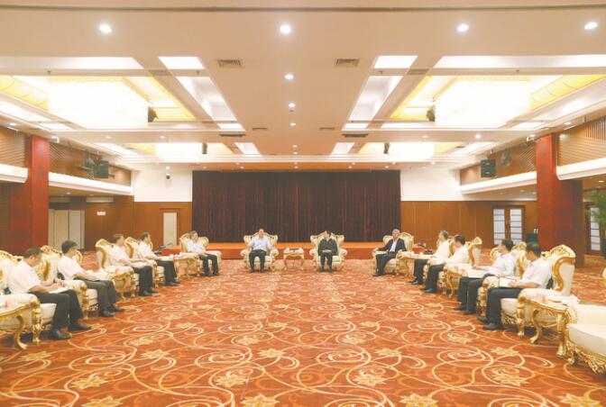 河南省委書記王國生、省長尹弘會見國家電網董事長、黨組書記毛偉明