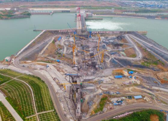 大藤峽右岸工程月澆筑量創最高紀錄