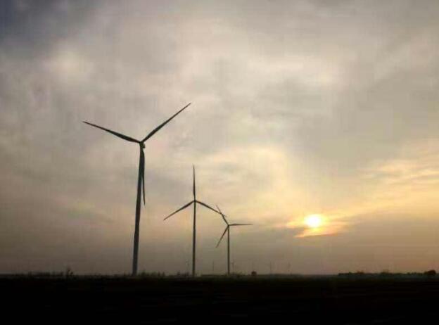 華能濮陽500兆瓦風電項目全容量并網發電