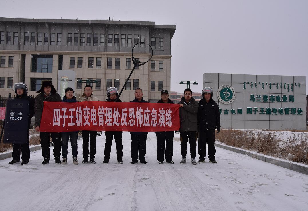 烏蘭察布供電公司四子王輸變電管理處:警企聯動 重拳出擊 打好保電仗