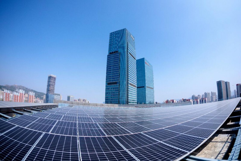 1.2MW！山東商業綜合體屋頂光伏發電項目并網發電