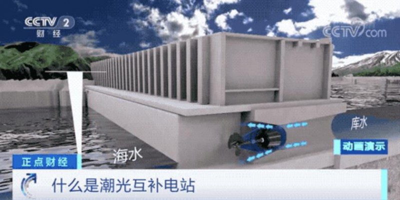 年均發電量超1億度！央視財經重點關注我國“首座”潮光互補型光伏電站