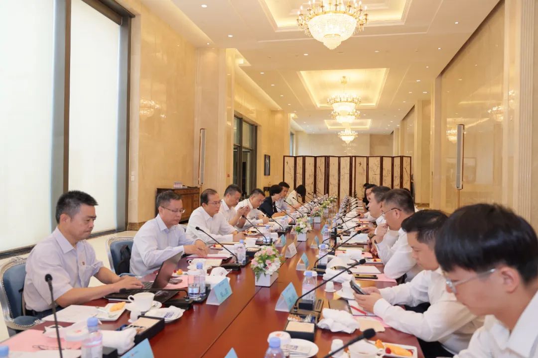 華為電力數字化軍團CEO孫福友與國家電投總經理江毅會談