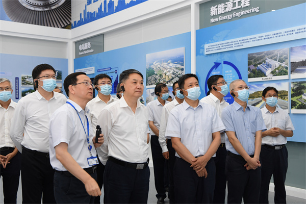 華電集團(tuán)黨組書記、董事長溫樞剛與東方電氣黨組書記、董事長俞培根舉行會(huì)談