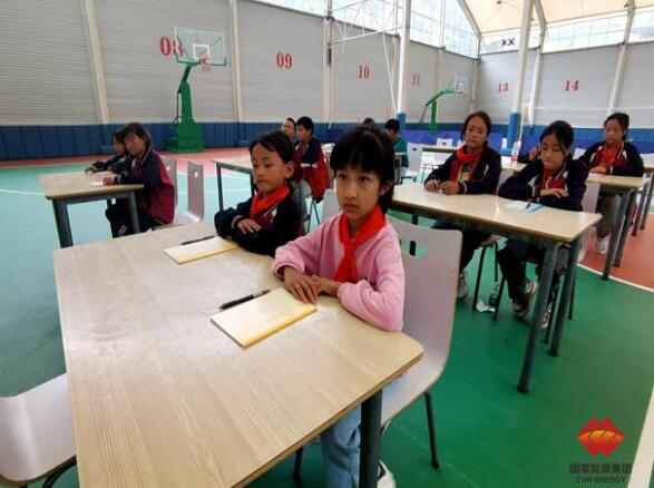 大渡河公司搭建營地課堂助力震區小學復課