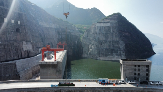 34.86米!白鶴灘“中國芯”再創世界紀錄