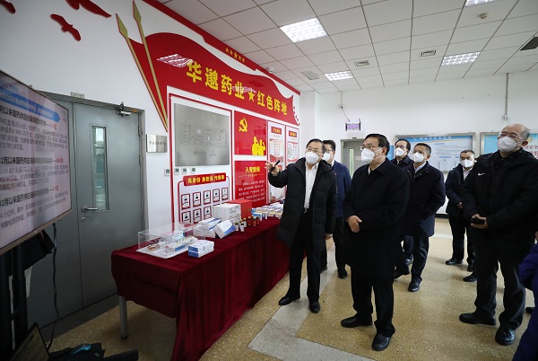 張玉卓到通用技術集團、國藥集團調研強調 全力做好重點防疫藥品物資生產保供 更好服務疫情防控大局