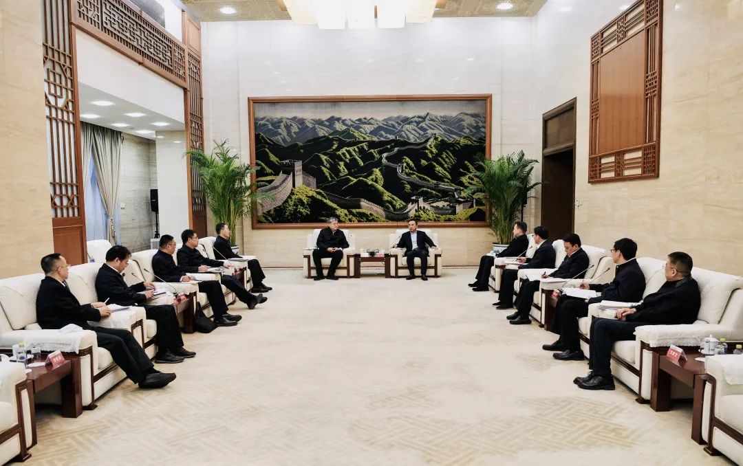 大唐集團鄒磊、劉明勝會見國家能源集團黨組書記、董事長劉國躍