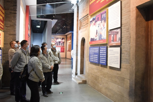 國能(福州)熱電有限公司參觀成就展領略地方跨越式發展