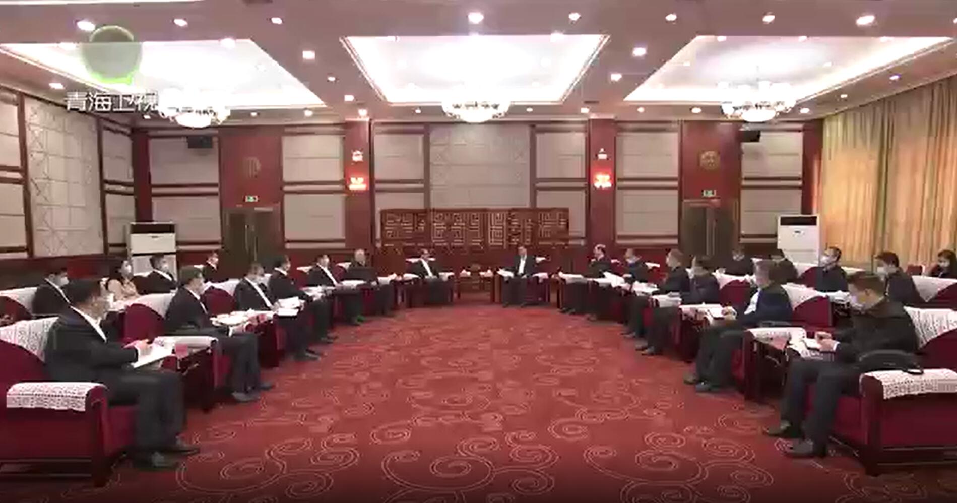 華電集團黨組書記江毅、黨組副書記葉向東拜會青海省委書記陳剛、省長吳曉軍