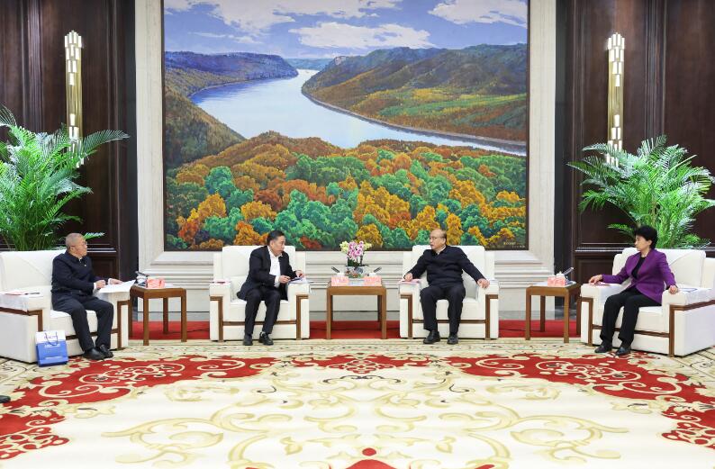 中國能建黨委書記、董事長宋海良拜會黑龍江省委書記許勤、省長梁惠玲