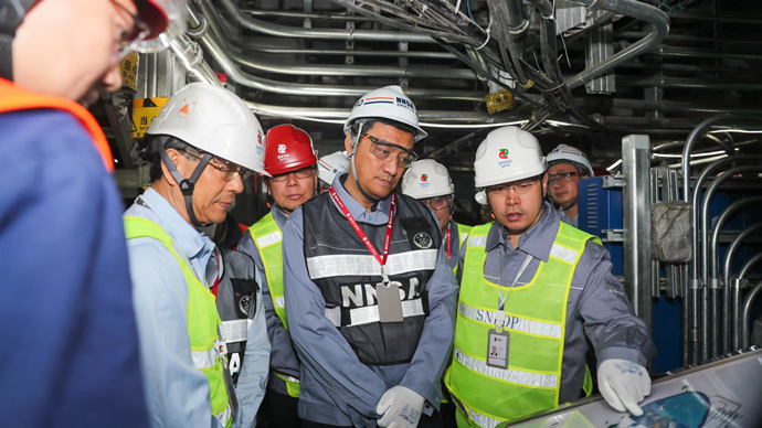 生態環境部(國家核安全局)到國和一號示范工程調研