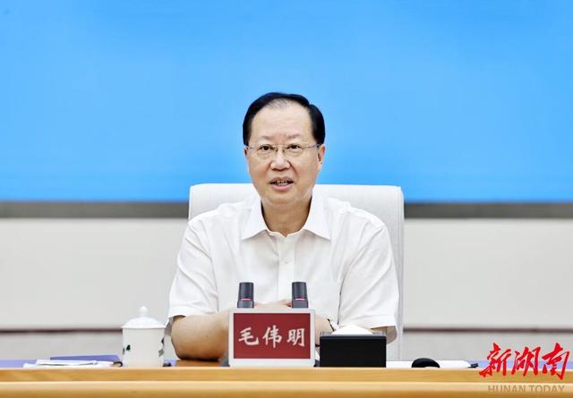 湖南省委副書記、省長毛偉明與發電企業代表座談：強化擔當 滿發穩發