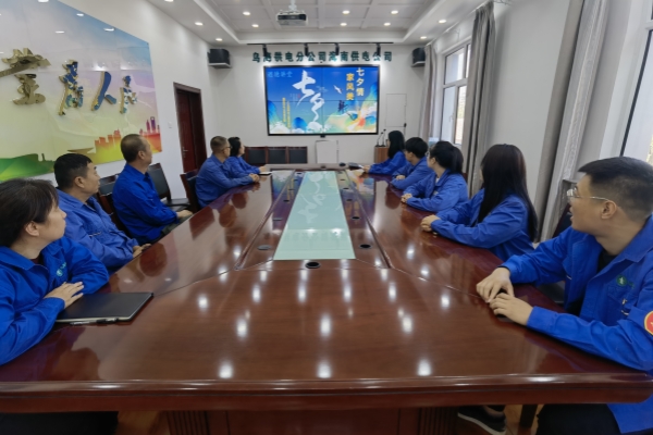 六五四供電公司與海南供電公司聯合開展“我們的節日·七夕” 道德講堂活動