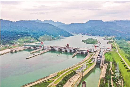 大藤峽水利樞紐全部機組投產發電