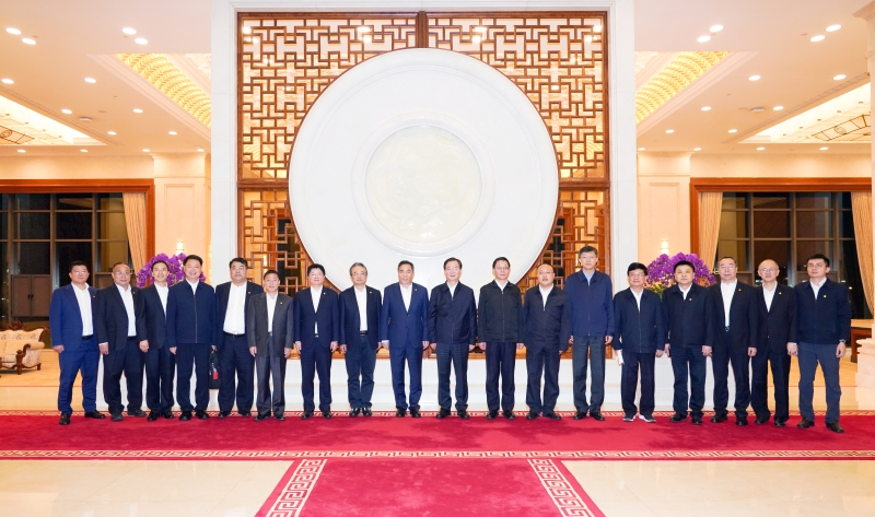 中國能建黨委書記、董事長宋海良拜會云南省委書記王寧、省長王予波