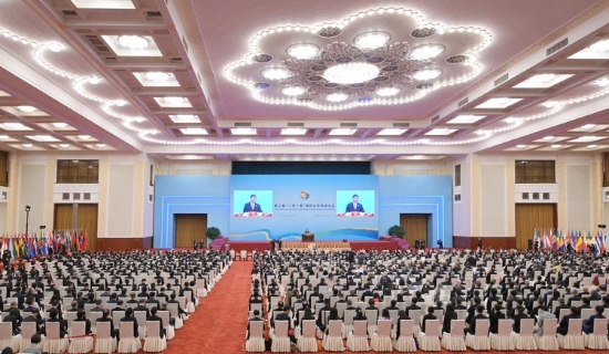 中國電建黨委書記、董事長丁焰章參加第三屆“一帶一路”國際合作高峰論壇開幕式