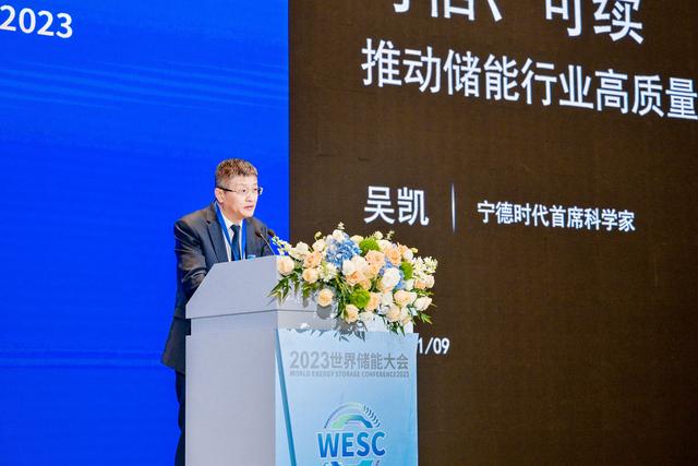 寧德時代首席科學家吳凱:警惕儲能一哄而上的風險|最前線