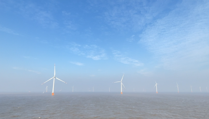 56臺大載荷升降機！將服務浙江省最大海上風電場