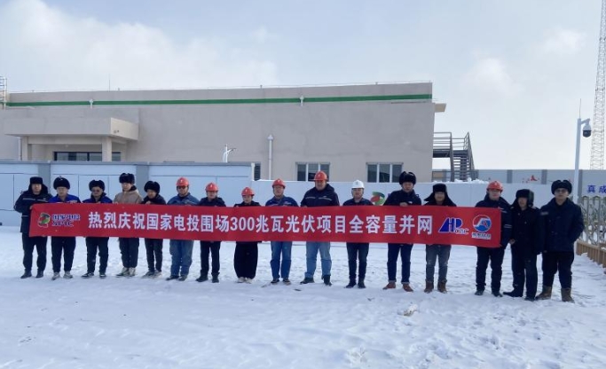 國家電投安徽公司首個牧光互補光伏發電項目全容量并網發電