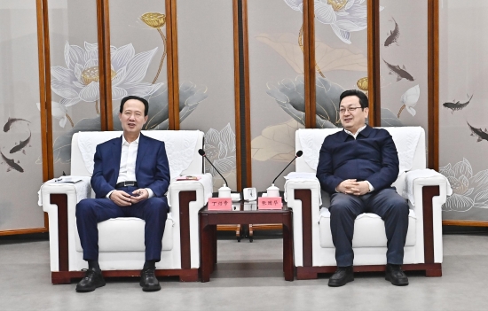 中國電建黨委書記、董事長丁焰章王斌拜會(huì)雄安新區(qū)黨工委書記、管委會(huì)主任張國華