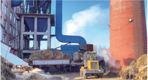 秸稈變身“暖寶寶” 節能又環保