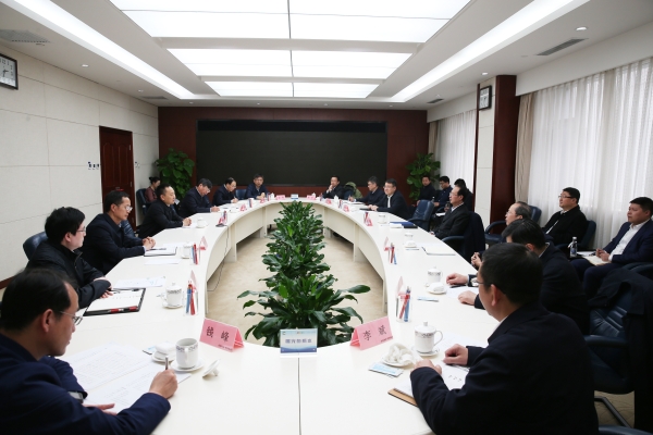 中國電建黨委書記、董事長丁焰章拜會水利部黨組書記、部長李國英