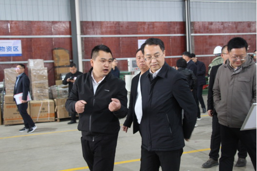 工業強縣,企業擔當,縣領導調研考察江西宏駿