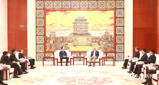 中國電建黨委書記、董事長丁焰章拜會江西省委書記尹弘