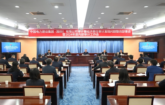 中國電建召開審計署經濟責任審計發現問題整改部署會暨2024年內部審計工作會議