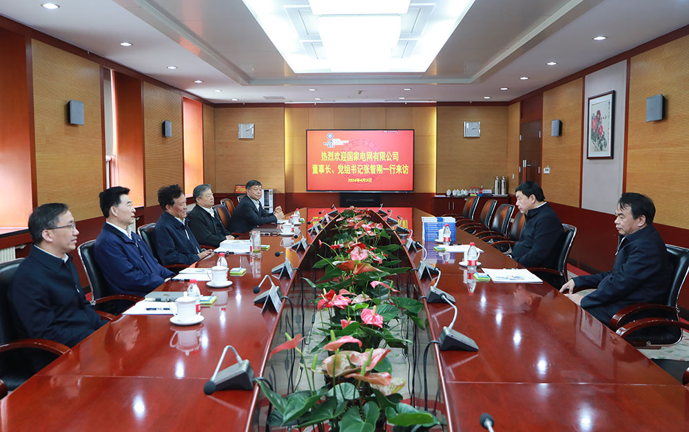 國家電網公司董事長、黨組書記張智剛走訪五大發電集團