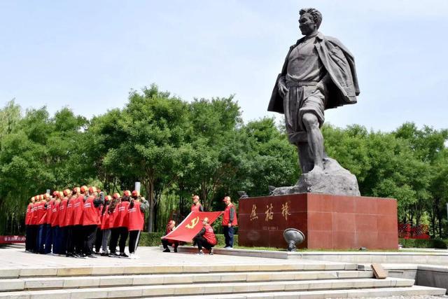 國網蘭考縣供電公司學習弘揚焦裕祿精神 激揚干事創業正能量