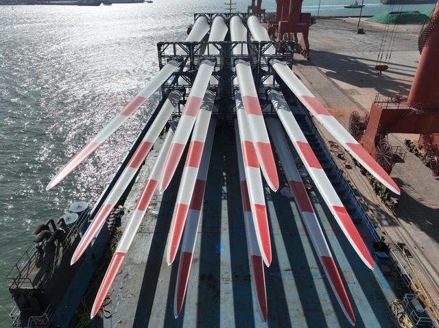 向風發電,向綠而行,蓬萊港打造海上風電全產業鏈集群