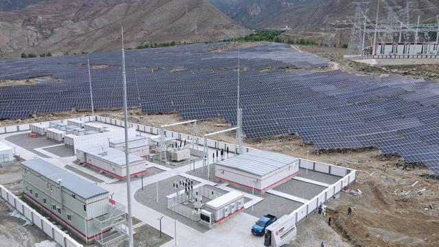 國能沖康光伏儲能項目即將并網發電