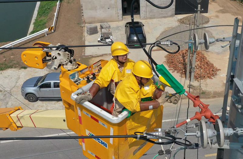 國網江蘇電力睢寧縣供電公司:帶電消缺保汛期可靠供電