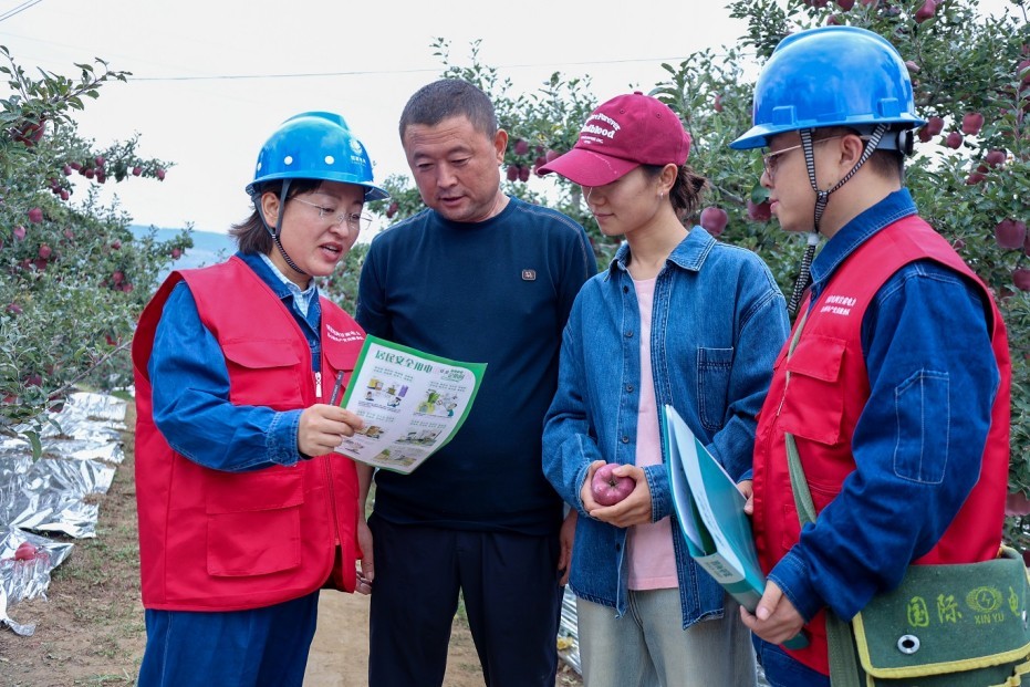 “紅褂子”服務紅蘋果，電力服務“滿格貼心”