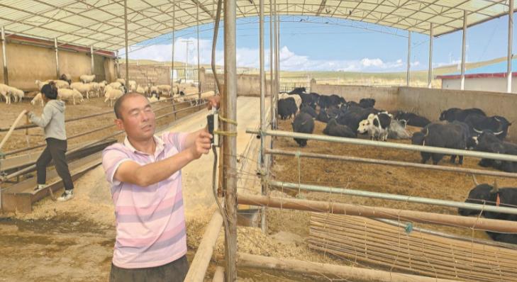 青海央隆鄉:通了大網電,牧民的生活日新月異