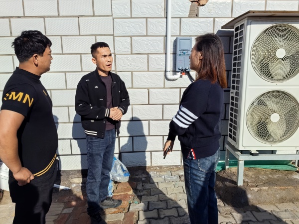 內蒙古烏海千里山供電公司實地走訪“煤改電”用戶,保障村民溫暖過冬