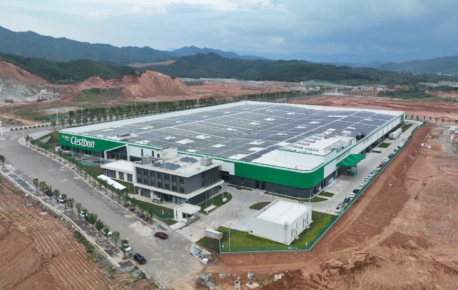 華潤武夷山怡寶屋頂分布式光伏項目實現并網發電