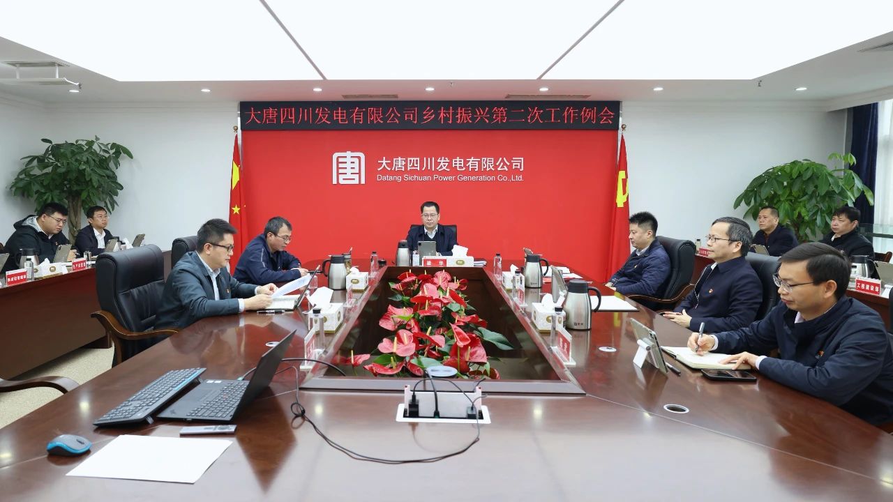 大唐四川公司召開2024年度鄉村振興領導小組第二次會議
