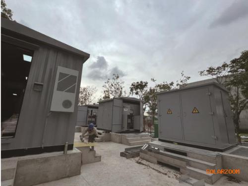 南通水務集團光伏項目部分并網發電