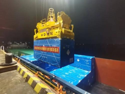 合肥港完成新能源儲能柜首發