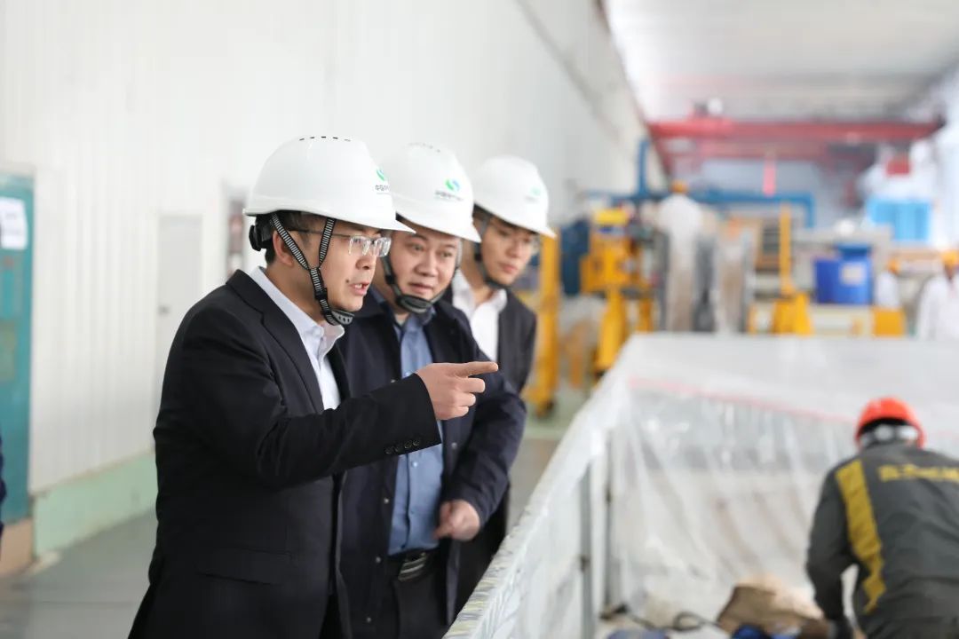 中國西電黨委副書記、總經理朱琦琦到所屬企業調研