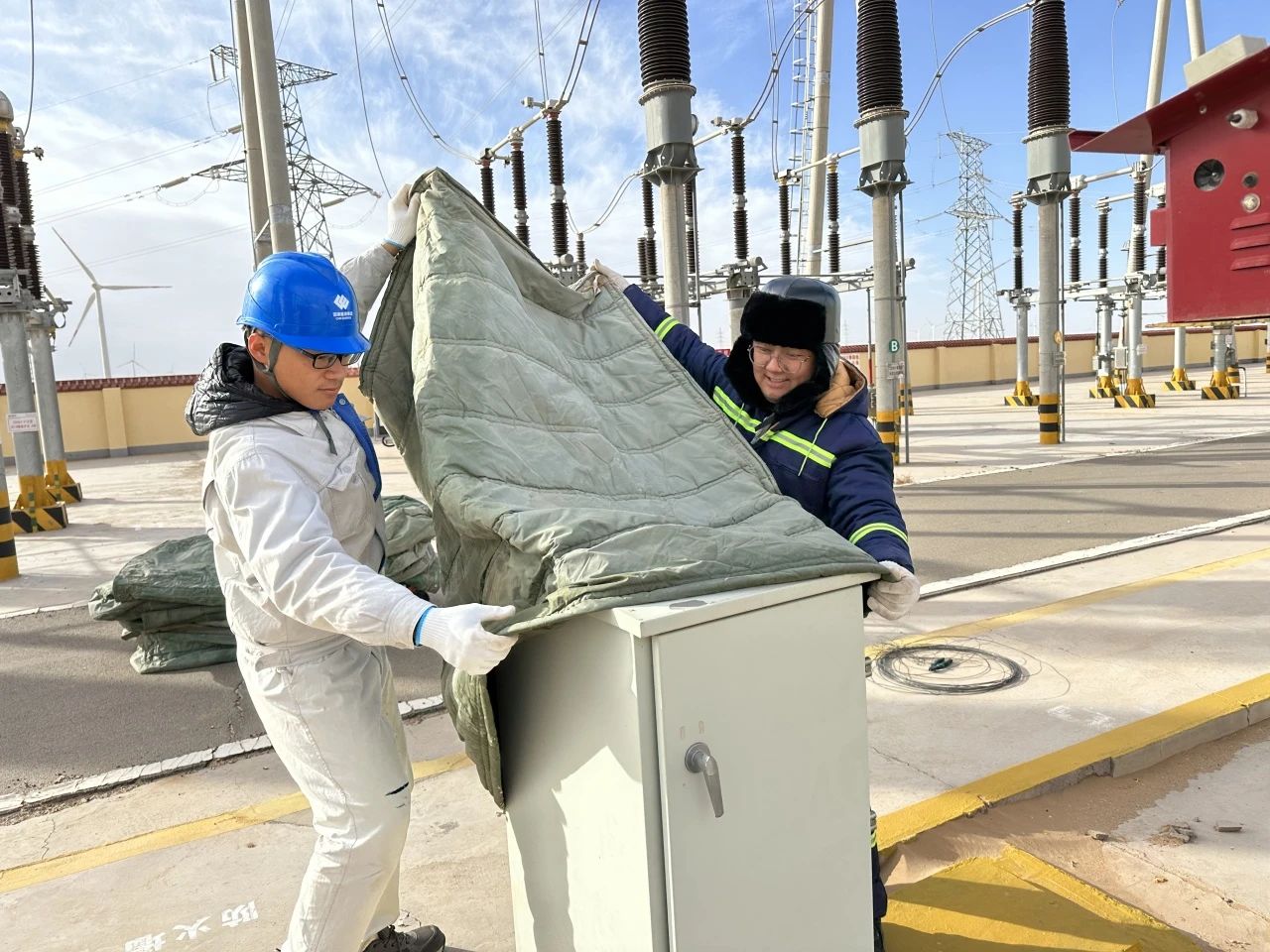 國神公司全力以赴,溫暖守護每一盞燈!