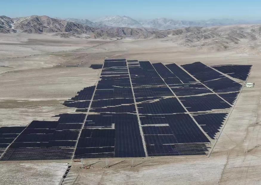 大唐海西州光伏項目光伏區二標段全容量并網