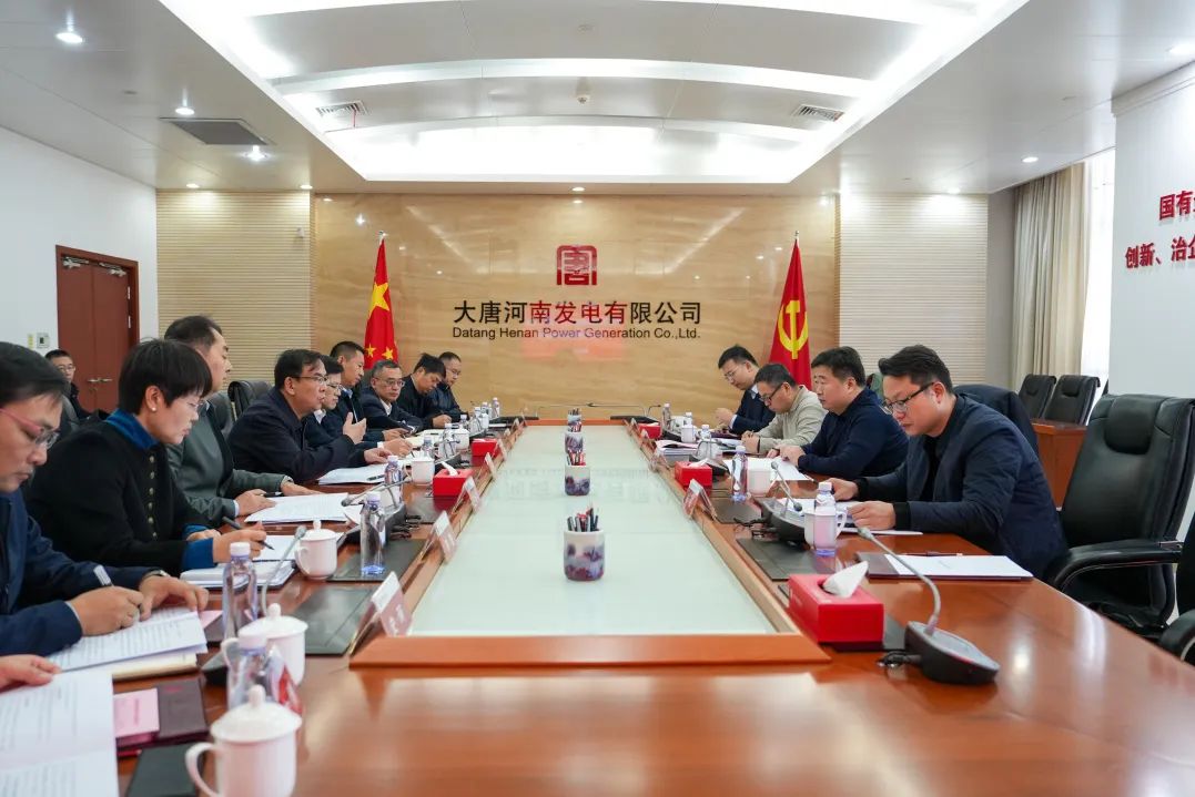 大唐河南公司黨委書記、董事長常征會見河南能源監(jiān)管辦黨組書記、專員王朝暉